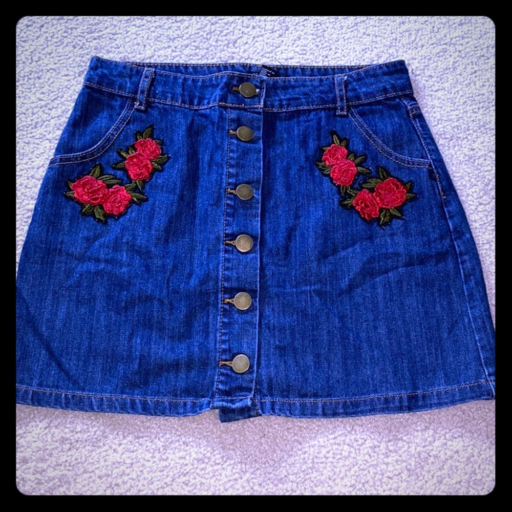 Jean skirt